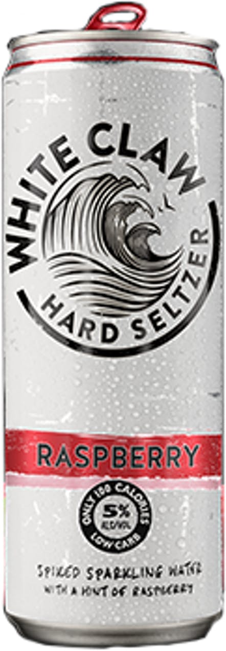 White Claw Hard Seltzer Strawberry 24oz Can