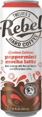 Rebel Hard Coffee - Peppermint Mocha Latte (4 pack 16oz cans) (4 pack 16oz cans)