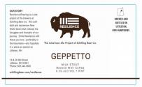 Schilling Beer Co - Geppetto (4 pack 16oz cans) (4 pack 16oz cans)