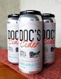 Doc's Cider - New England Style (4 pack 16oz cans)