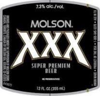 Molson Breweries - Molson XXX (6 pack 12oz bottles) (6 pack 12oz bottles)