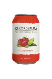 Rekorderlig - Strawberry Lime (4 pack 12oz cans) (4 pack 12oz cans)