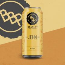 Bradley Brew Project - John (4 pack 16oz cans) (4 pack 16oz cans)